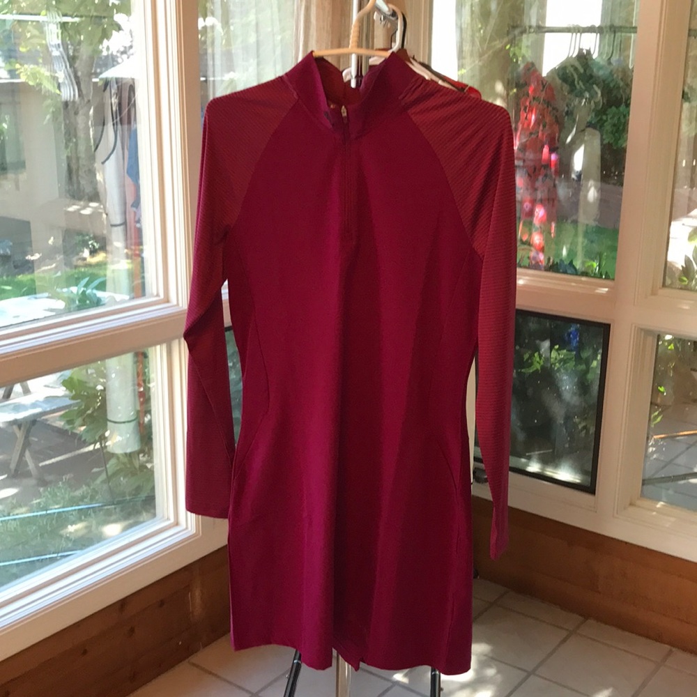 Adidas golf dress.  Long sleeves.  UPF 50